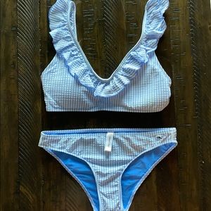 Vineyard Vines Womens Seersucker Swimsuit